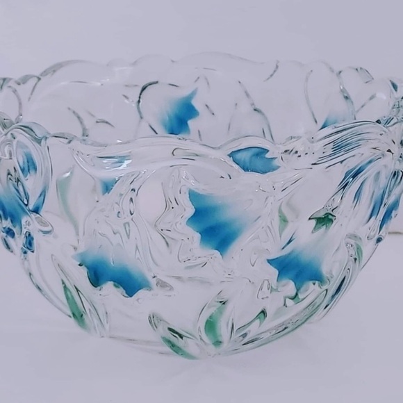 Mikasa Crystal Bluebells Glass Bowl - Picture 6 of 15